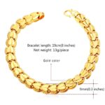 18K Real Gold Plated Environmental Friendly Copper Alloy Bracelet M01908