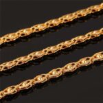 18K Real Gold Plated Environmental Friendly Copper Alloy Jewelry Set M01793