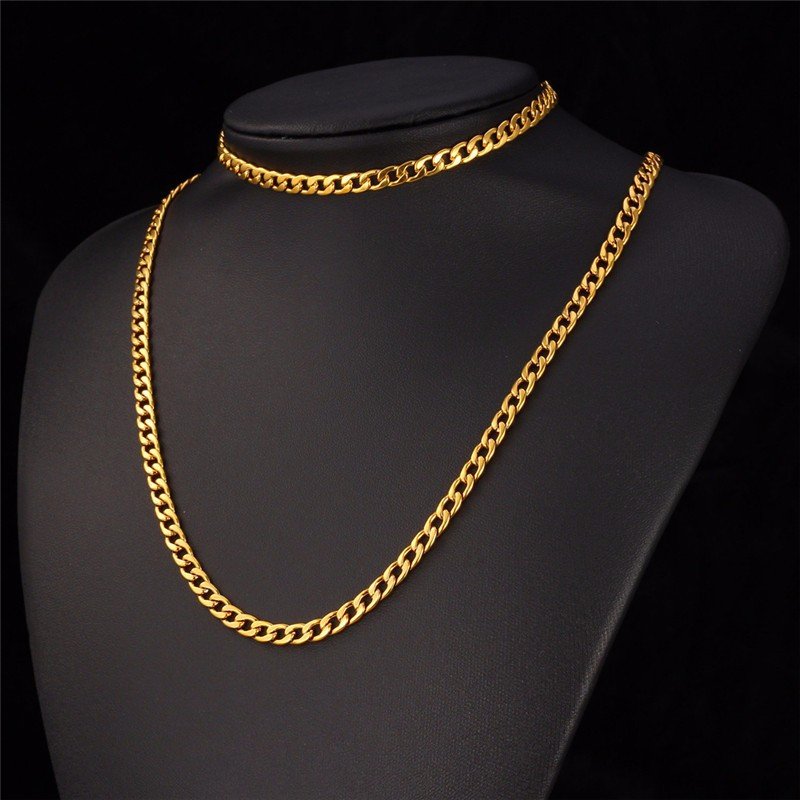 18K Real Gold Plated Environmental Friendly Copper Alloy Jewelry Set M01797