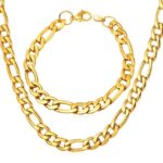 18K Real Gold Plated Environmental Friendly Copper Alloy Jewelry Set M01800