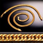 18K Real Gold Plated Environmental Friendly Copper Alloy Jewelry Set M01802