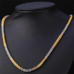 18K Real Gold Plated Environmental Friendly Copper Alloy Jewelry Set M01803