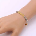 18K Real Gold Plated Environmental Friendly Copper Alloy Jewelry Set M01803