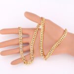18K Real Gold Plated Environmental Friendly Copper Alloy Jewelry Set M01813
