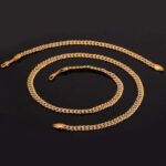 18K Real Gold Plated Environmental Friendly Copper Alloy Jewelry Set M01813