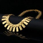18K Real Gold Plated Environmental Friendly Copper Alloy Jewelry Set M01903