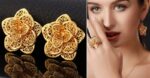 18K Real Gold Plated Environmental Friendly Copper Alloy Jewelry Set M01904