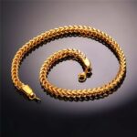 18K Real Gold Plated Environmental Friendly Copper Alloy Necklace M01631