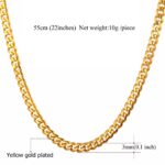 18K Real Gold Plated Environmental Friendly Copper Alloy Necklace M01655