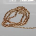 18K Real Gold Plated Environmental Friendly Copper Alloy Necklace M01657