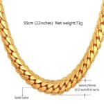 18K Real Gold Plated Environmental Friendly Copper Alloy Necklace M01902
