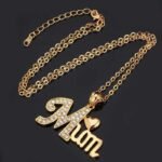 18K Real Gold Plated MUM Environmental Friendly Copper Alloy Necklace M01637