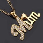 18K Real Gold Plated MUM Environmental Friendly Copper Alloy Necklace M01637