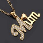 18K Real Gold Plated MUM Environmental Friendly Copper Alloy Necklace M01637