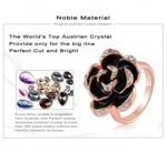 18K Rose Gold Plated 3 Times Austrian Crystal Enamel Jewellery Set M01449