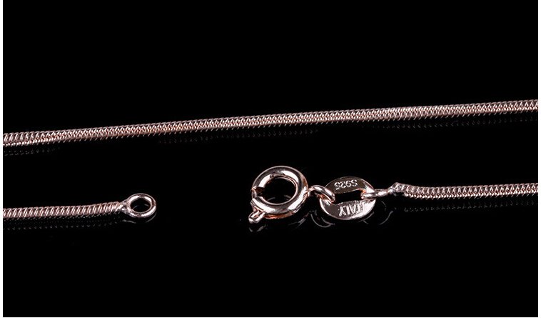 18K Rose Gold Plated Snake Chain M01352