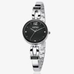 Kimio Stainless Steel Never Fade Original Black Watch M01878