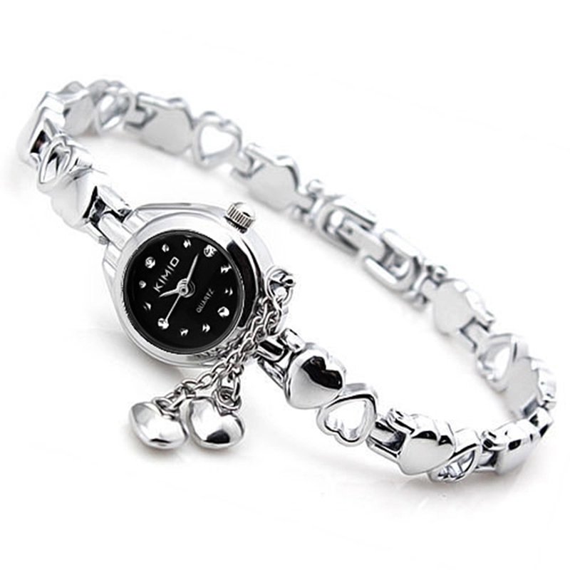 Kimio Stainless Steel Never Fade Original Black Watch M01880