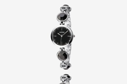 Kimio Stainless Steel Never Fade Original Black Watch M01888