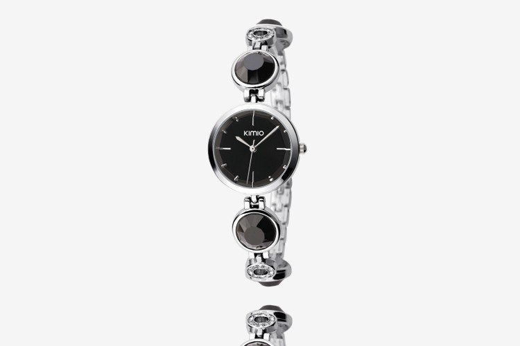 Kimio Stainless Steel Never Fade Original Black Watch M01888