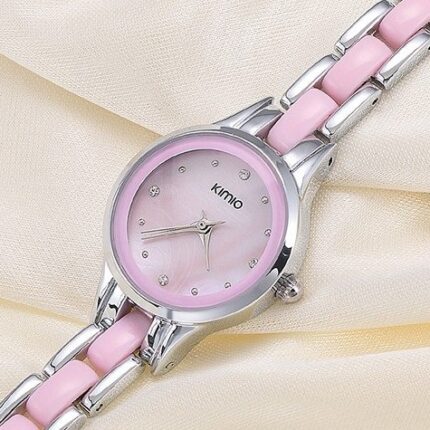 Kimio Stainless Steel Never Fade Original Pink Watch M01898