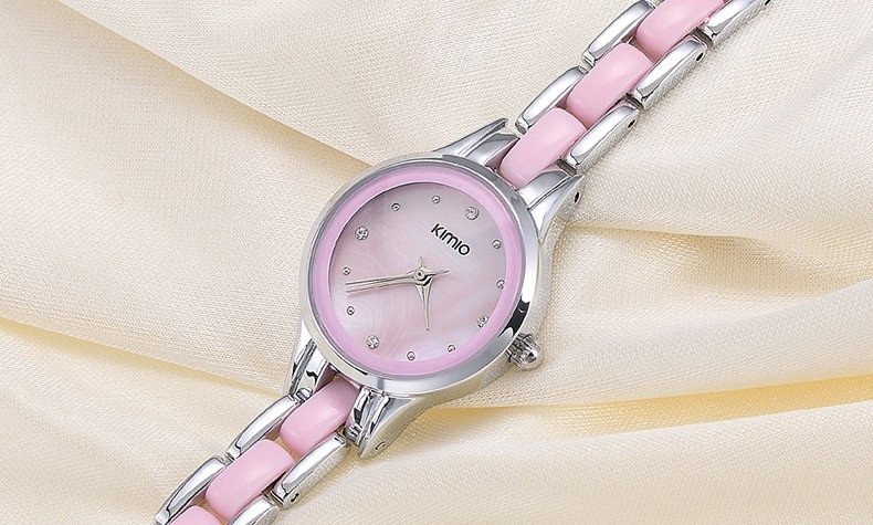 Kimio Stainless Steel Never Fade Original Pink Watch M01898