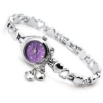 Kimio Stainless Steel Never Fade Original Purple Watch M01883