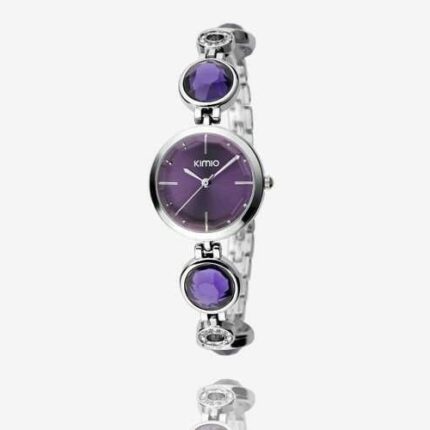 Kimio Stainless Steel Never Fade Original Purple Watch M01884