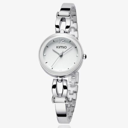 Kimio Stainless Steel Never Fade Original White Watch M01876