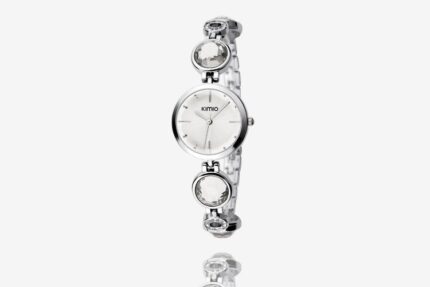 Kimio Stainless Steel Never Fade Original White Watch M01886