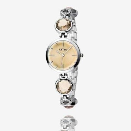 Kimio Stainless Steel Never Fade Original Yellow Watch M01887