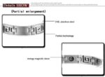 316L Stainless Steel and Titanium 18K Gold Plated Couple Bracelets Jewelry Set M01781
