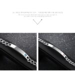 316L Stainless Steel and Titanium 18K Gold Plated Couple Bracelets Jewelry Set M01784
