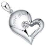 316L Stainless Steel and Titanium 18K Gold Plated Couple Necklaces Jewelry Set M01772