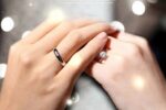 925 Silver Plated Austrian Crystal Adjustable Couple Rings M01743