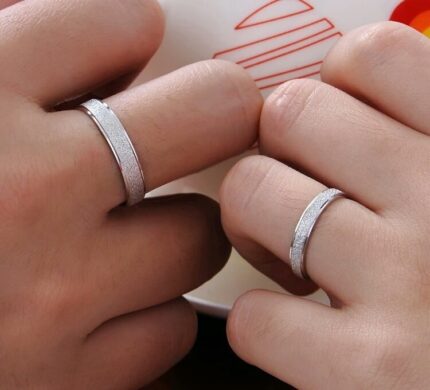 925 Silver Plated Austrian Crystal Rings M01955