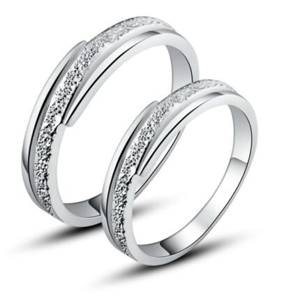 925 Silver Plated Austrian Crystal Rings M01956