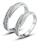 925 Silver Plated Austrian Crystal Rings M01956