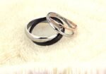 Lovers Gift Titanium Stainless Steel Couple Rings M01349