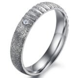 Lovers Gift Titanium Stainless Steel Couple Rings M01353
