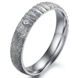 Lovers Gift Titanium Stainless Steel Couple Rings M01353