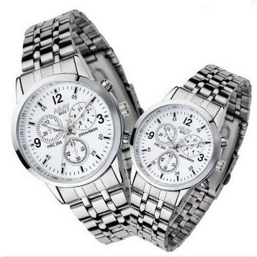 Nary Stainless Steel Original Couples Watch M02005 1 Nary Stainless Steel Original Couples Watch M02005
