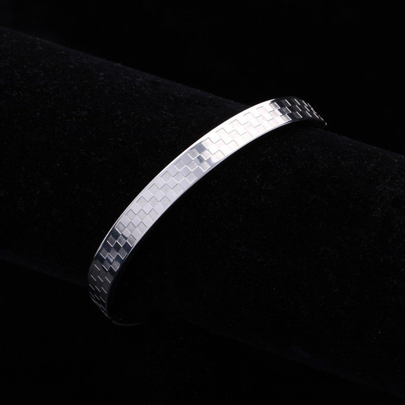 316L Stainless Steel Nickel Free 65 mm 2.6 inches Bangle M01576