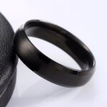 316L Stainless Steel Titanium Plated Men Ring M01724