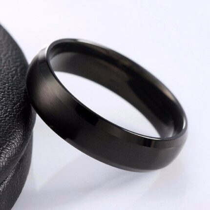 316L Stainless Steel Titanium Plated Men Ring M01724