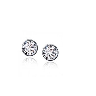 925 Silver Plated Austrian Crystal Earrings M01975