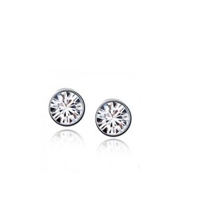925 Silver Plated Austrian Crystal Earrings M01975