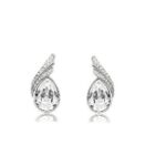 925 Silver Plated Austrian Crystal Earrings M02152