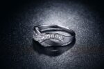 925 Silver Plated Austrian Crystal Ring M01698