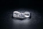 925 Silver Plated Austrian Crystal Ring M01698